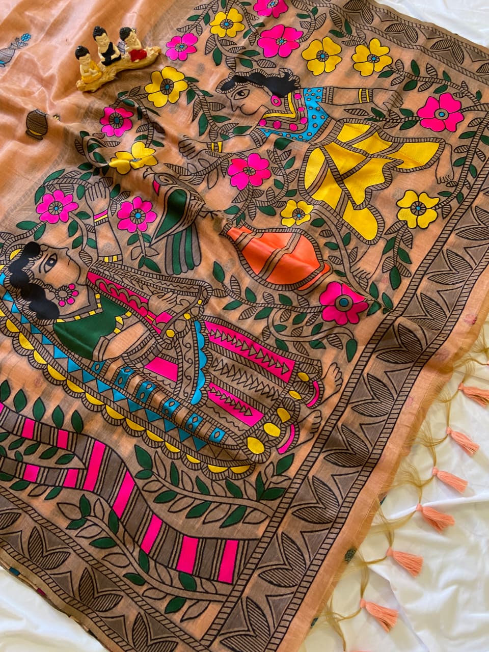 Premium Soft Muga Cotton Saree - SU