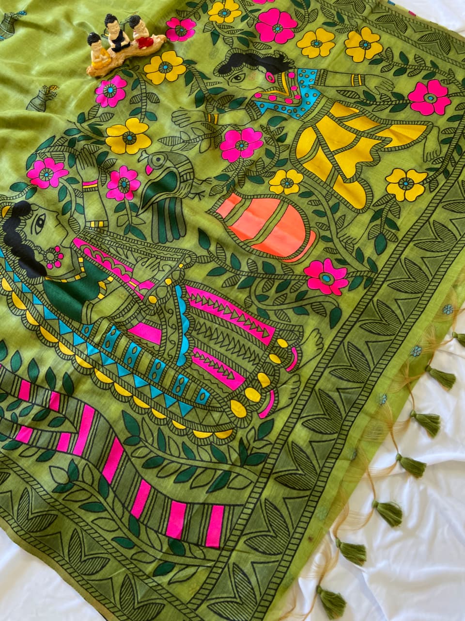 Premium Soft Muga Cotton Saree - SU