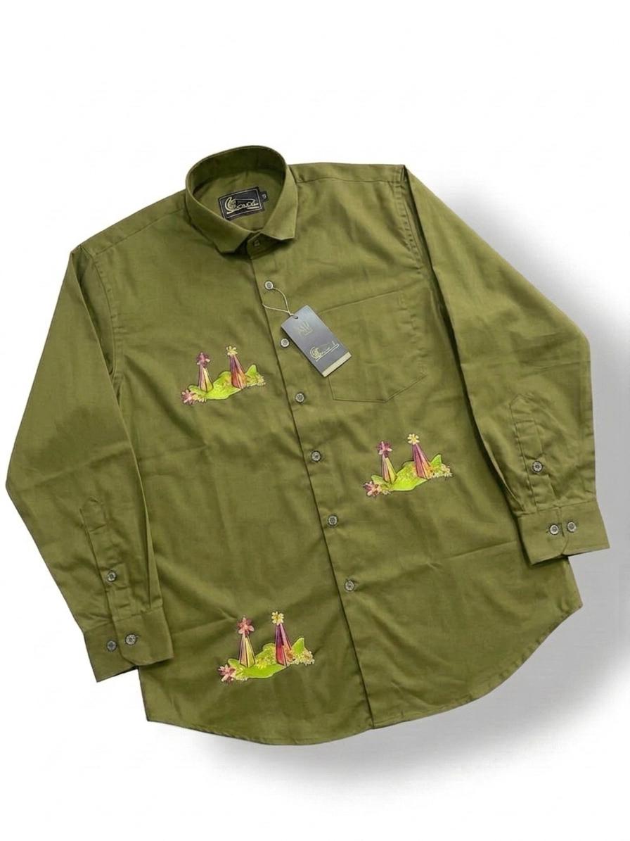 Cotton Shirt & Mundu Combo - KBG