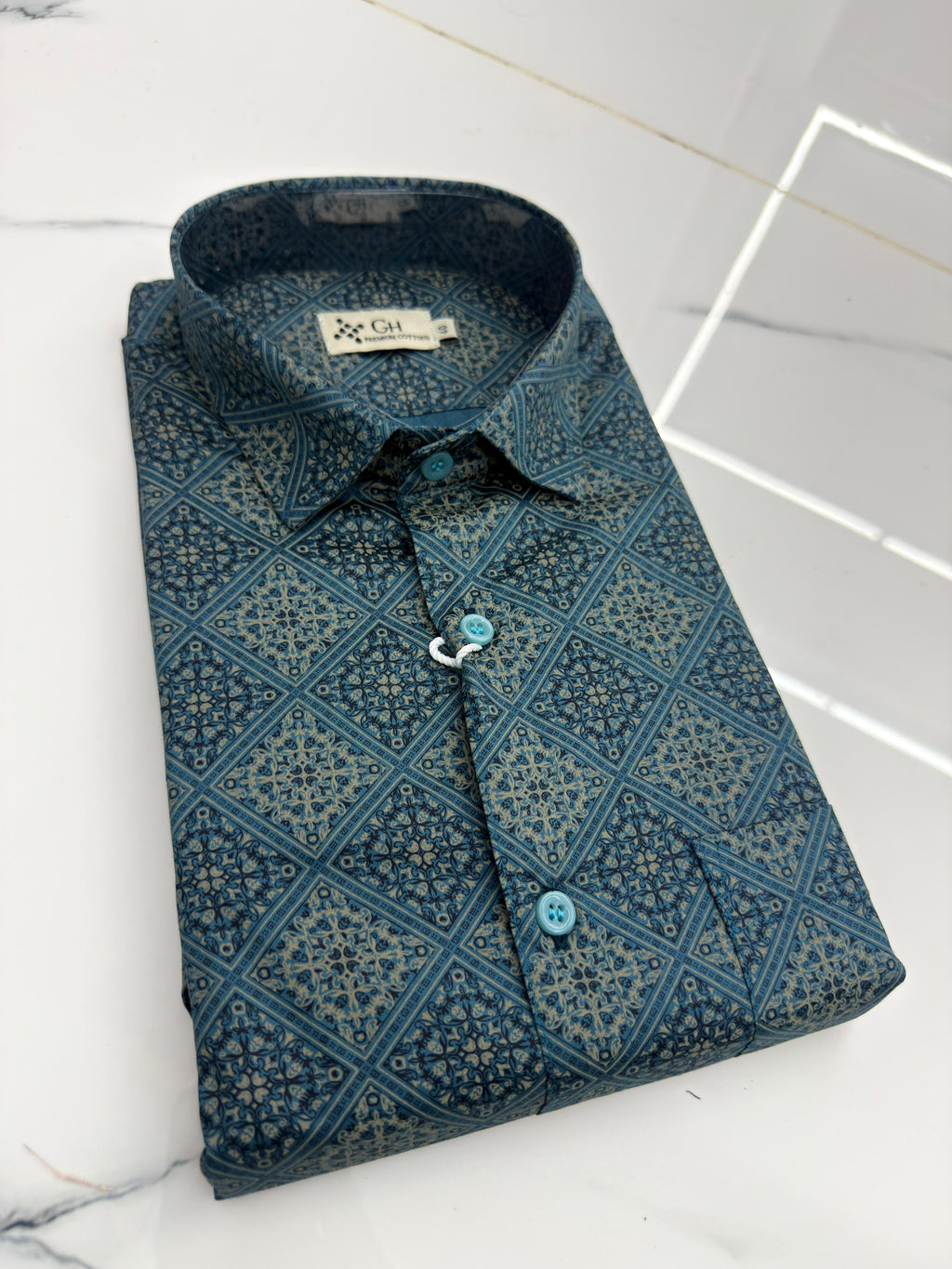 Premium Cotton Print Shirts – Half Sleeve - KBG