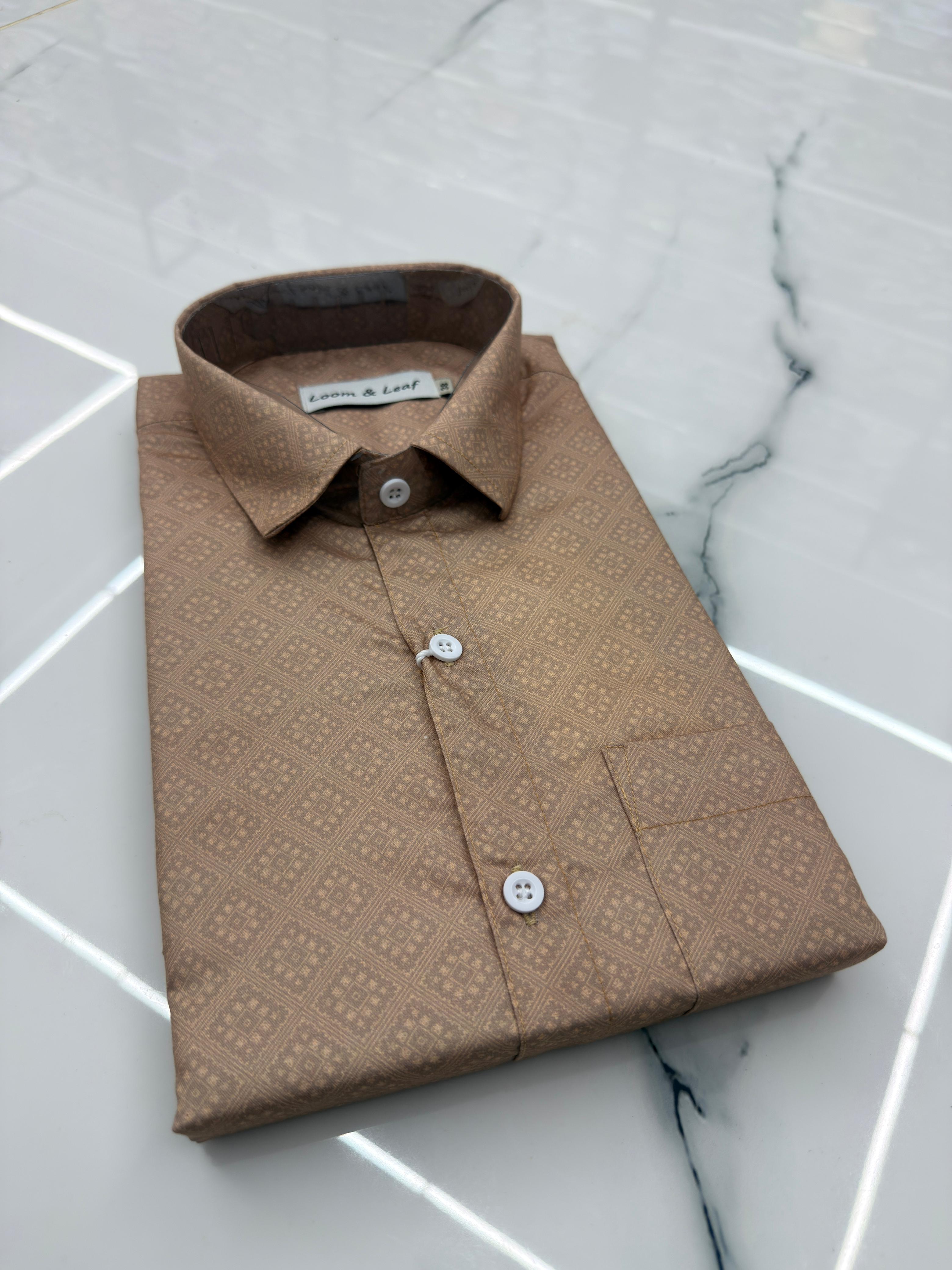 Premium Cotton Print Shirts – Half Sleeve - KBG