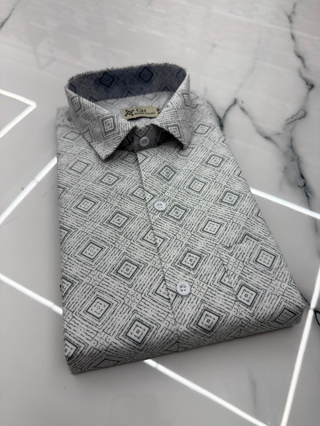 Premium Cotton Print Shirts – Half Sleeve - KBG