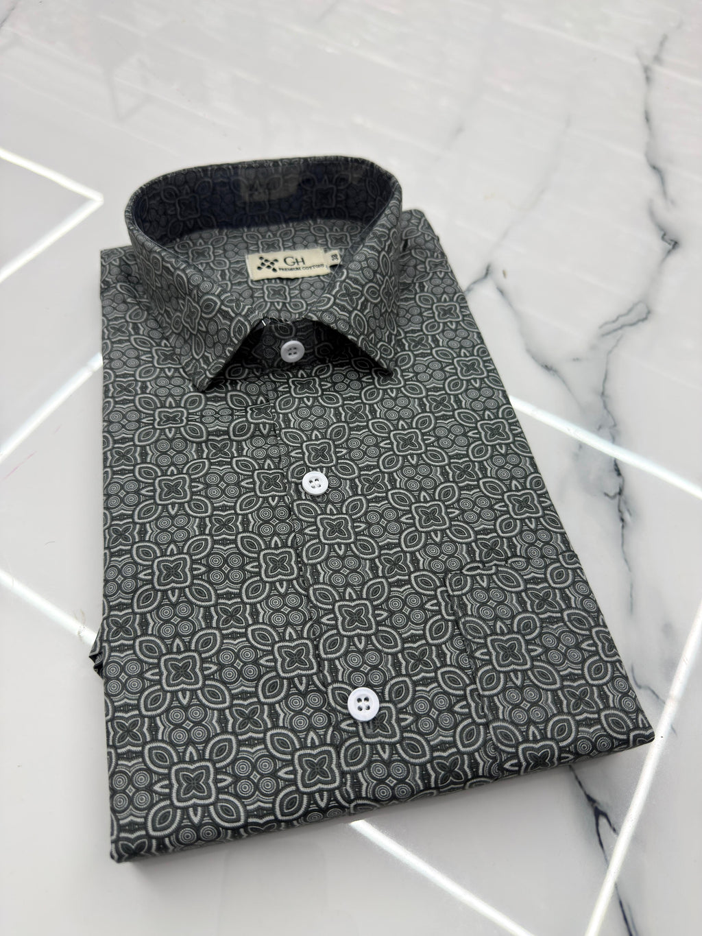 Premium Cotton Print Shirts – Half Sleeve - KBG