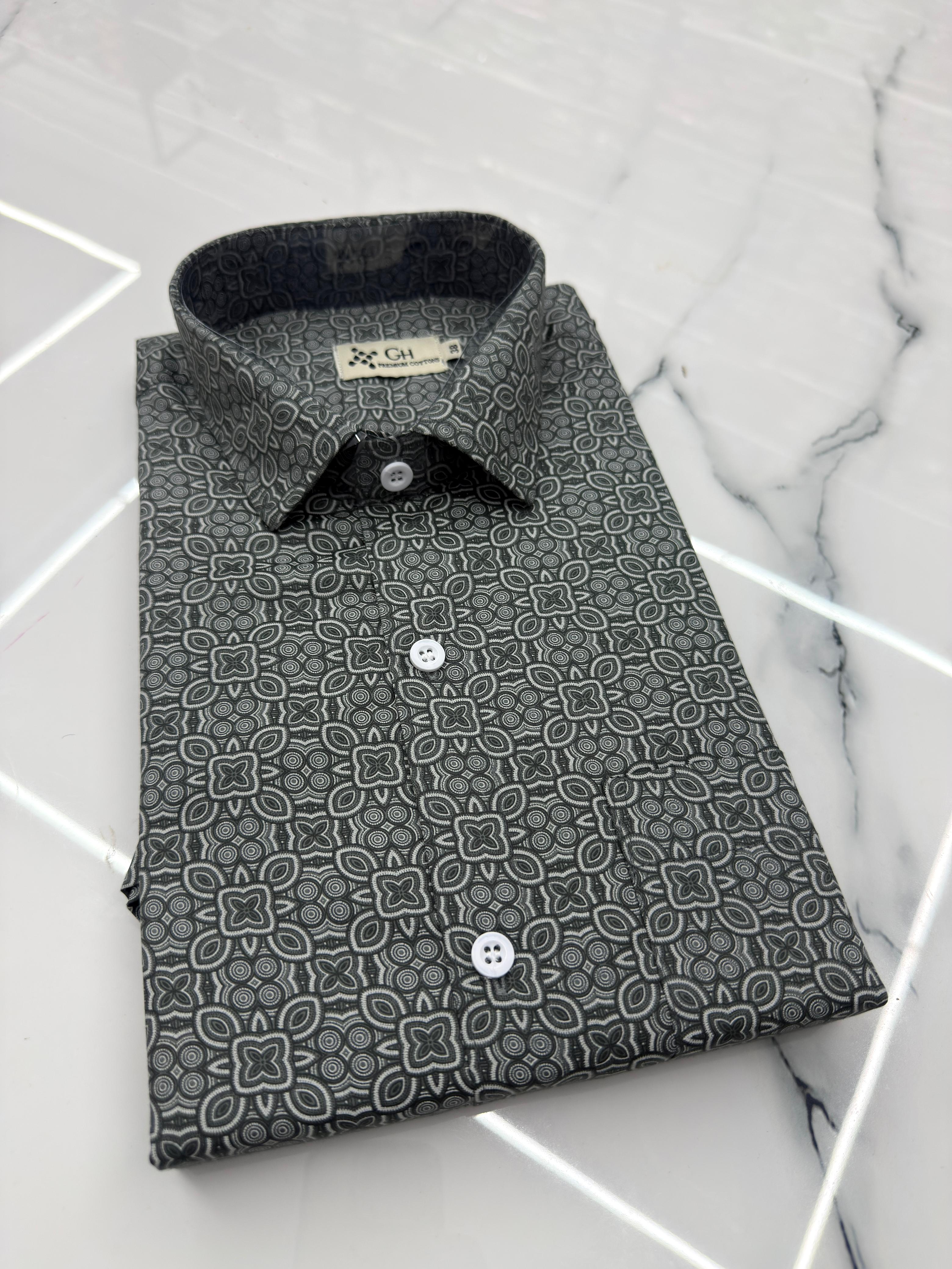 Premium Cotton Print Shirts – Half Sleeve - KBG