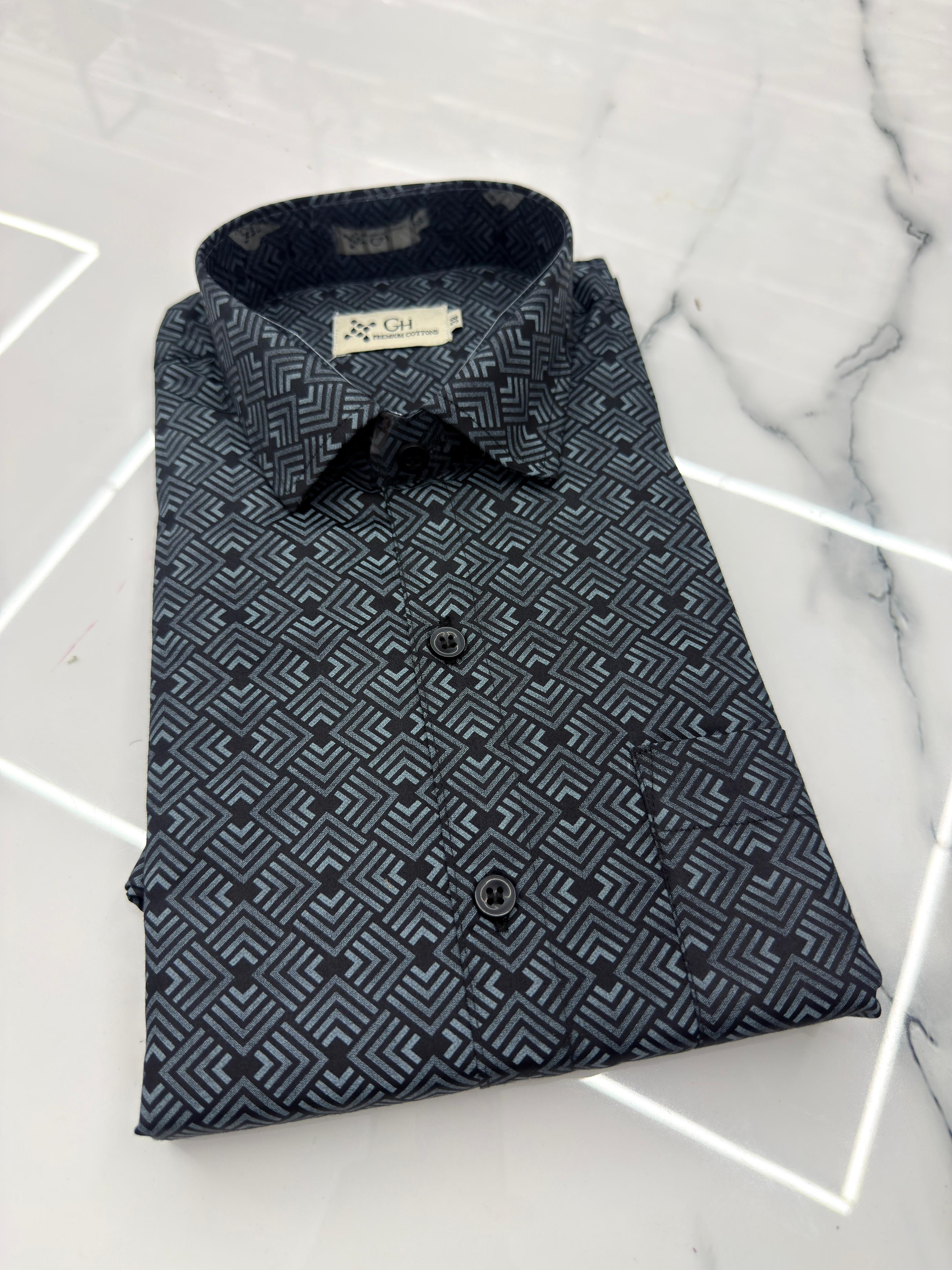 Premium Cotton Print Shirts – Half Sleeve - KBG