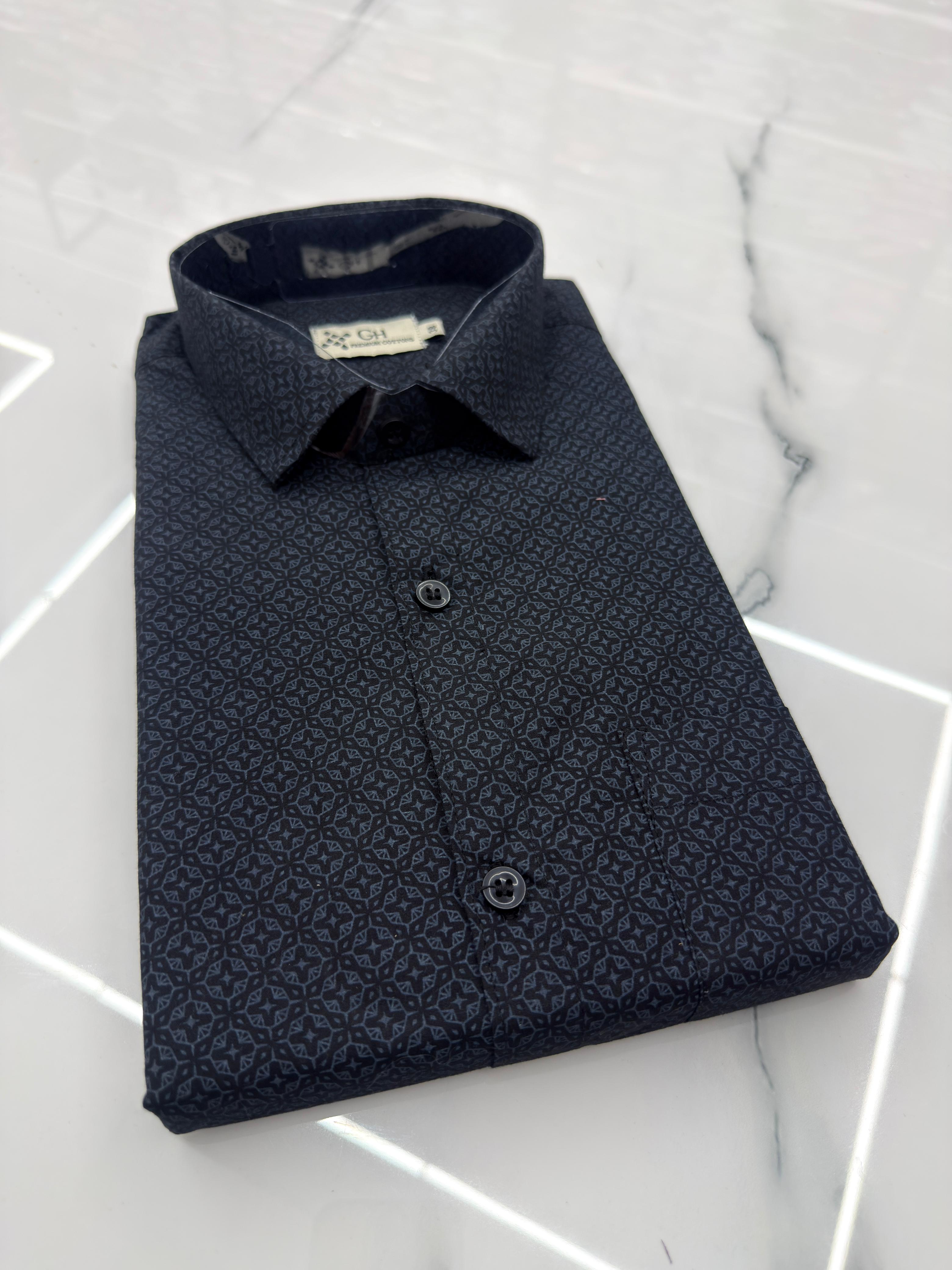 Premium Cotton Print Shirts – Half Sleeve - KBG