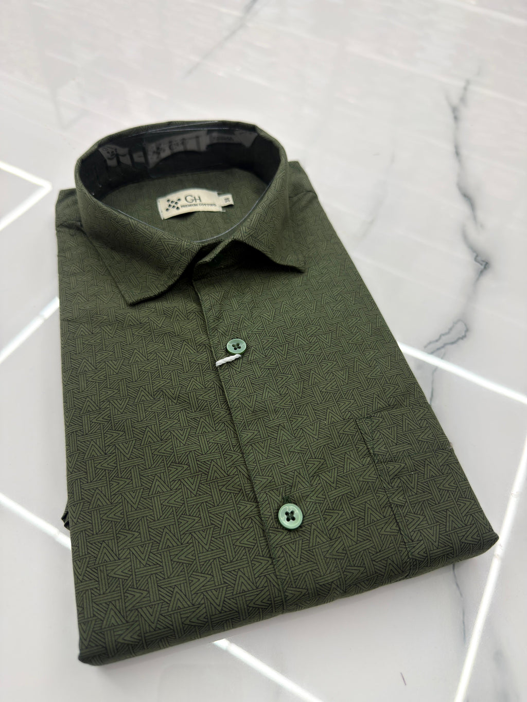 Premium Cotton Print Shirts – Half Sleeve - KBG