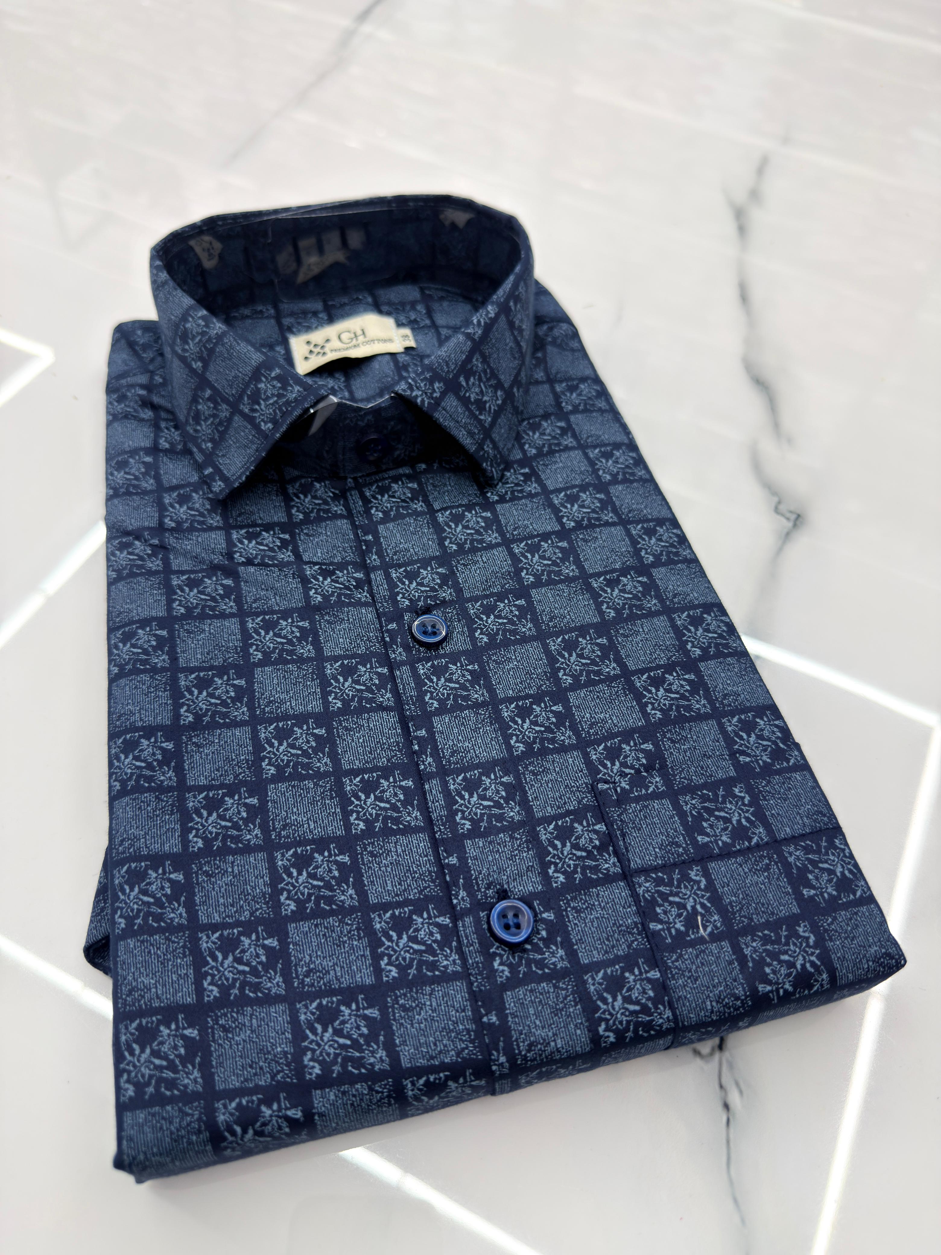 Premium Cotton Print Shirts – Half Sleeve - KBG