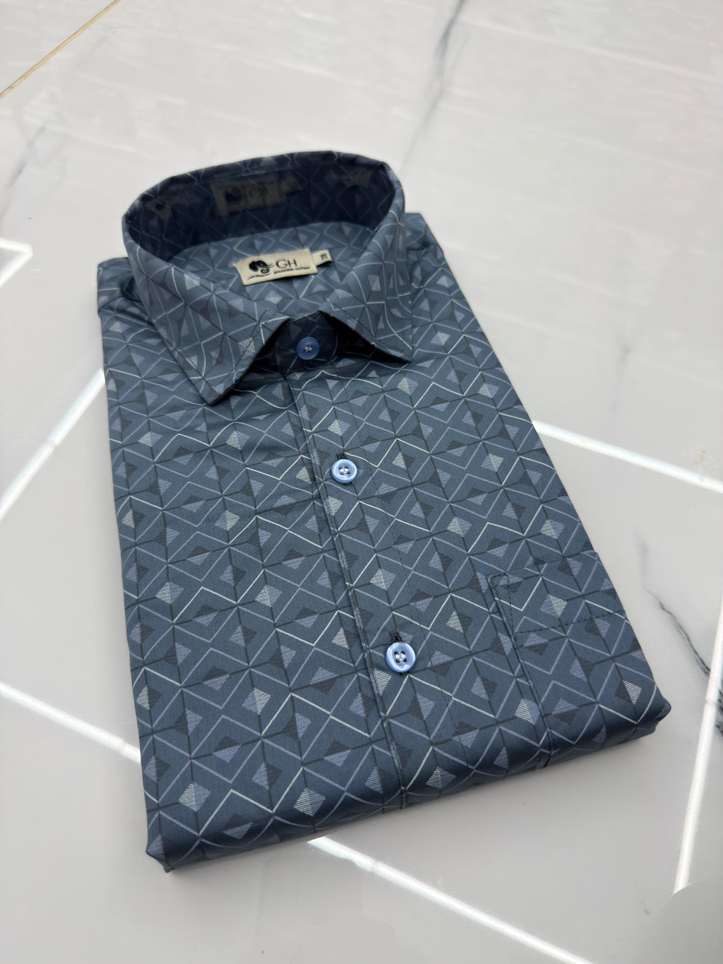 Premium Cotton Print Shirts – Half Sleeve - KBG