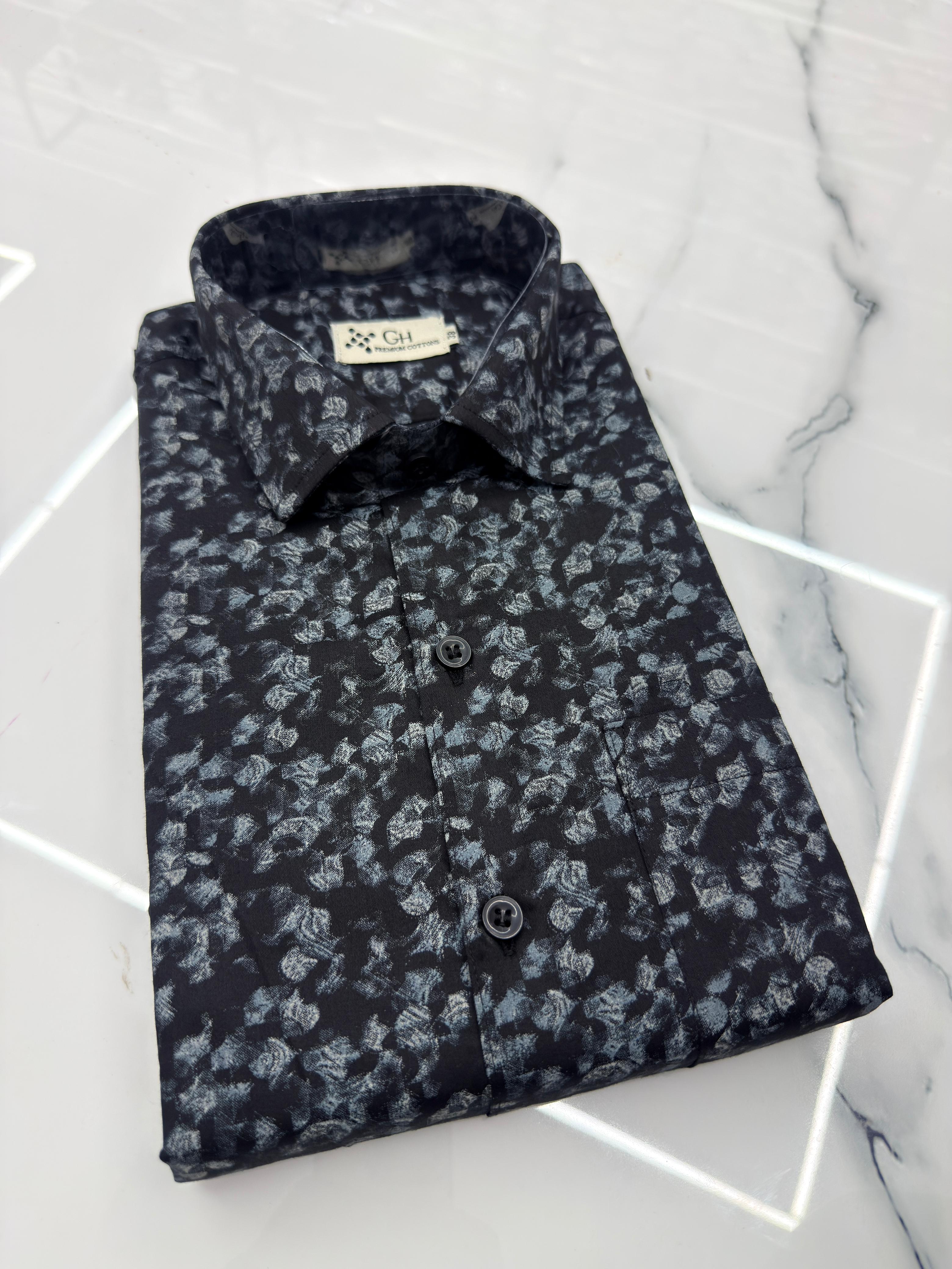 Premium Cotton Print Shirts – Half Sleeve - KBG