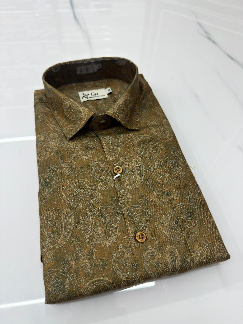 Premium Cotton Print Shirts – Half Sleeve - KBG