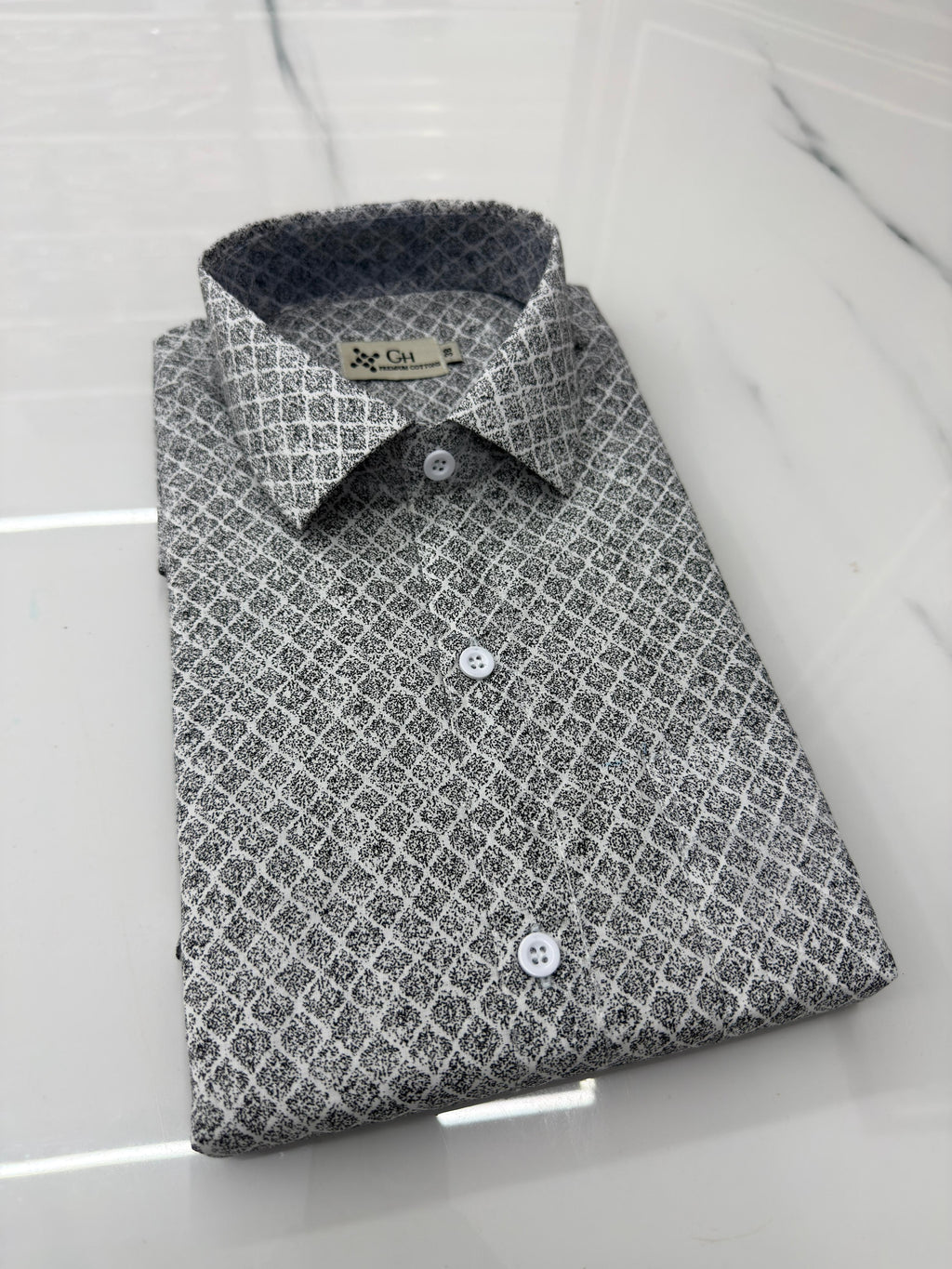 Premium Cotton Print Shirts – Half Sleeve - KBG