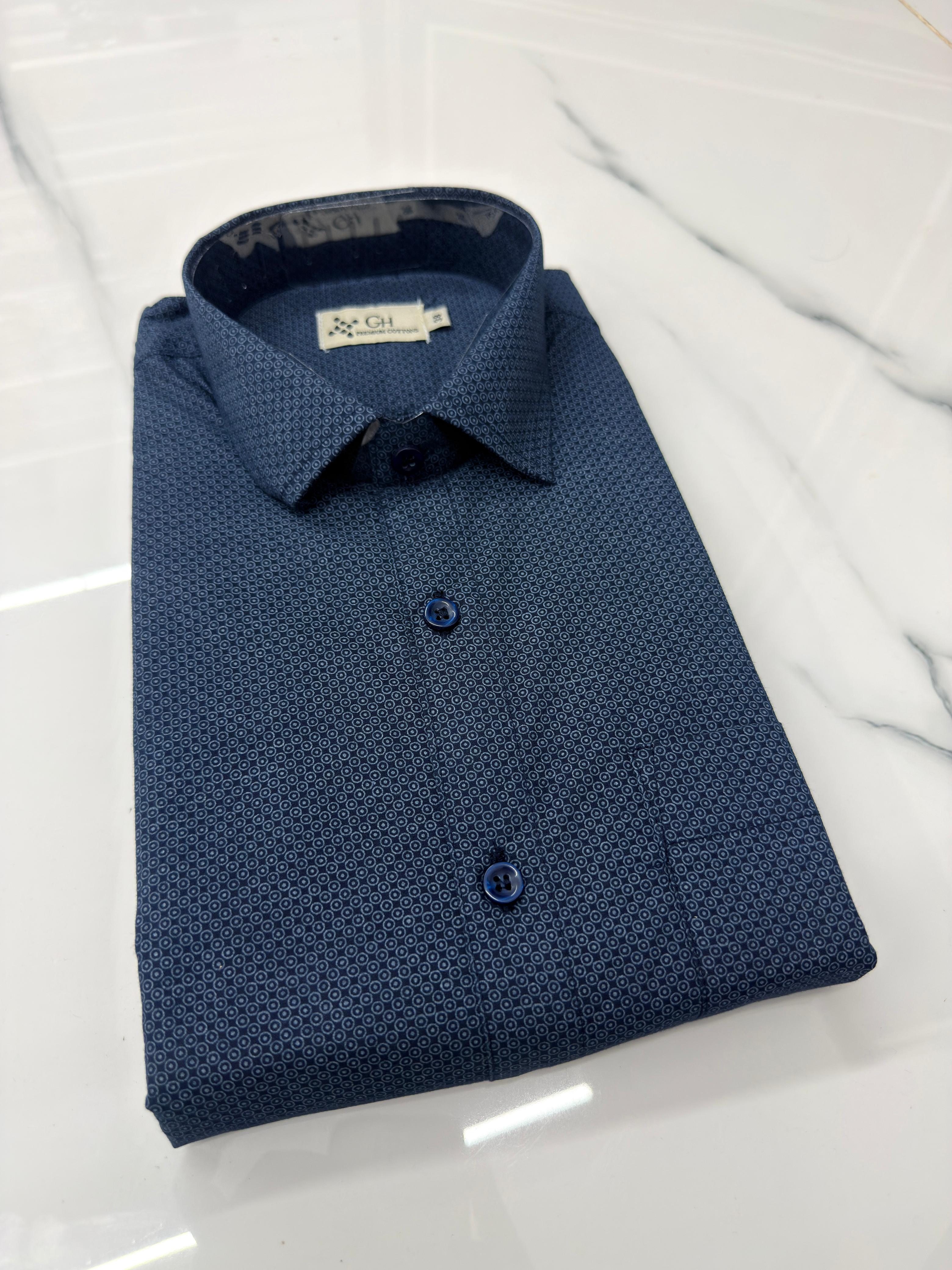 Premium Cotton Print Shirts – Half Sleeve - KBG