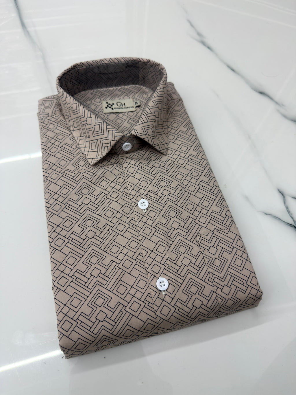 Premium Cotton Print Shirts – Half Sleeve - KBG