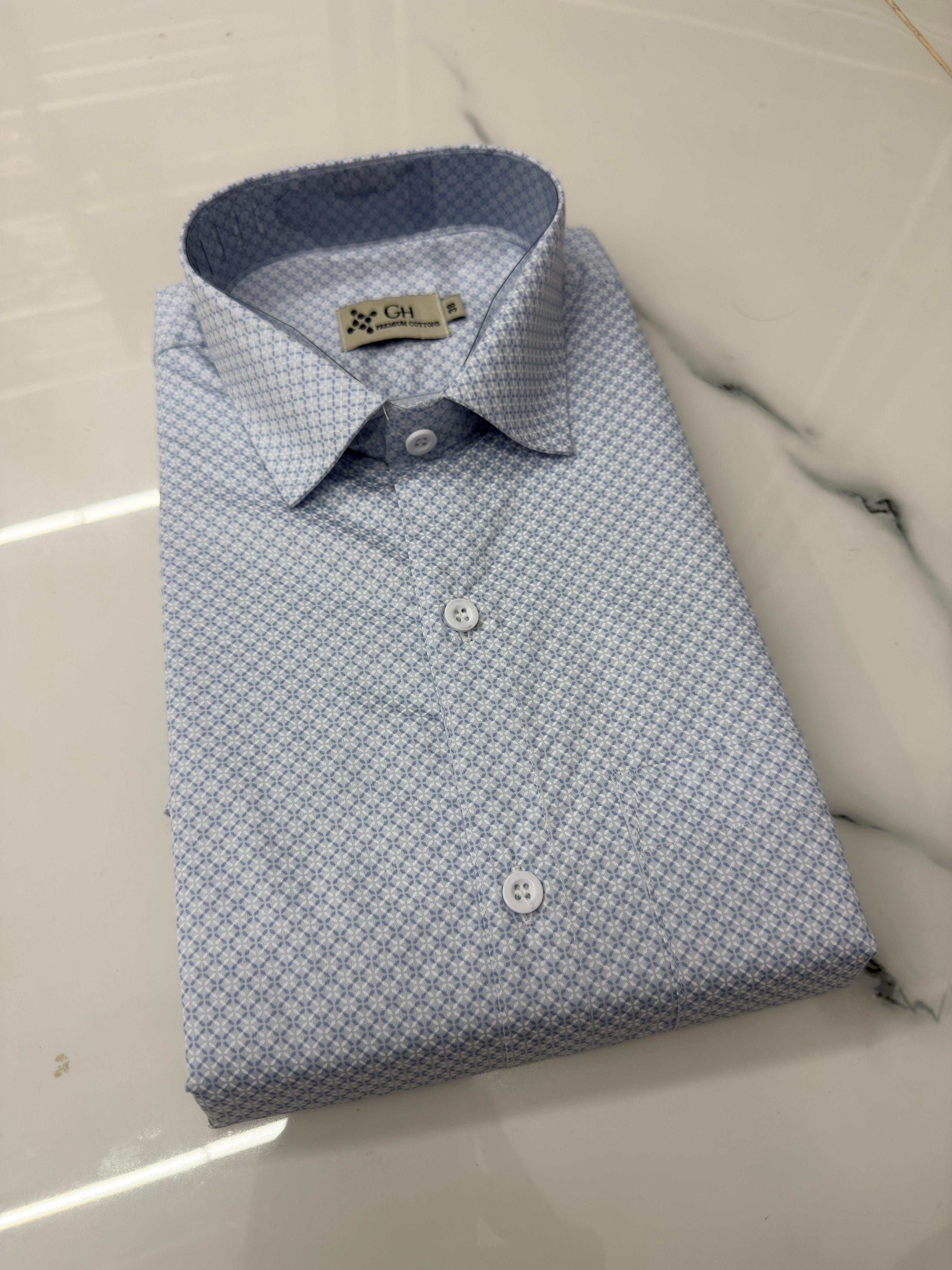 Premium Cotton Print Shirts – Half Sleeve - KBG