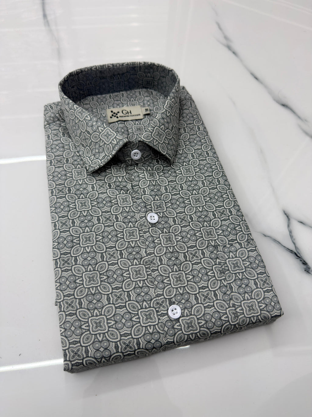 Premium Cotton Print Shirts – Half Sleeve - KBG