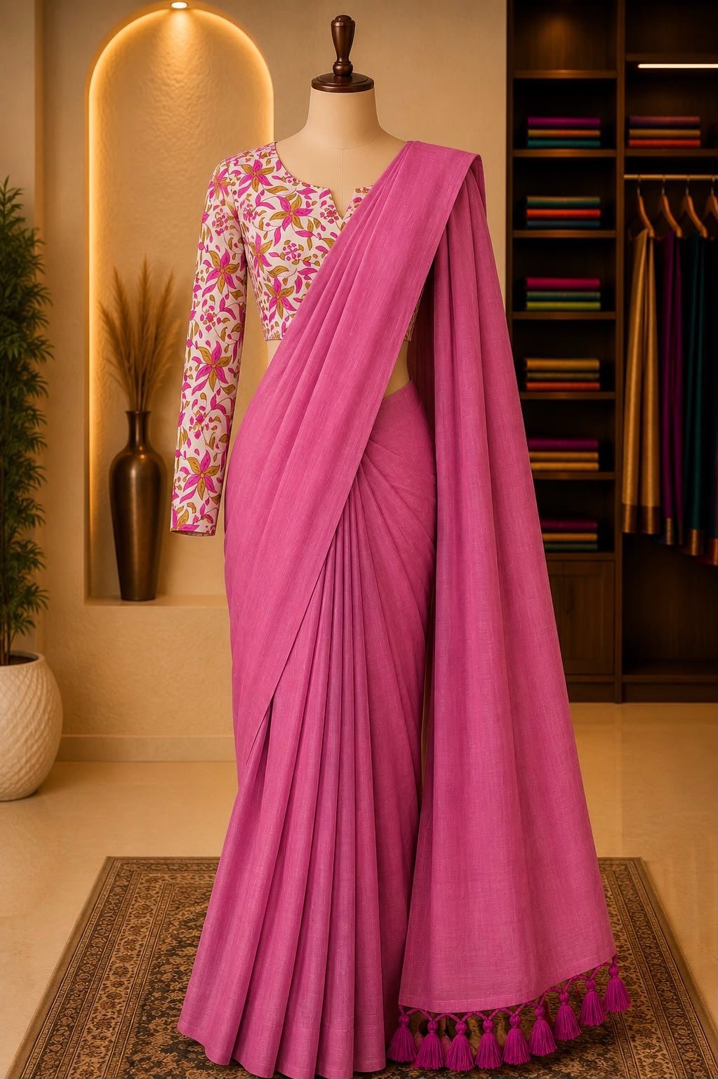 Pure Khadi Soft Cotton Sarees - DKS