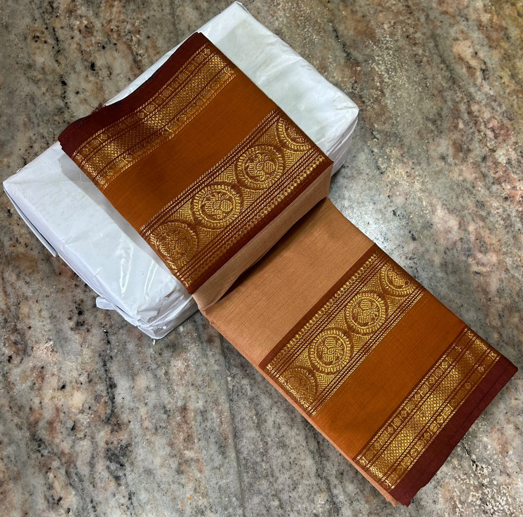Premium Handloom Kanchi Cotton Saree - DKS