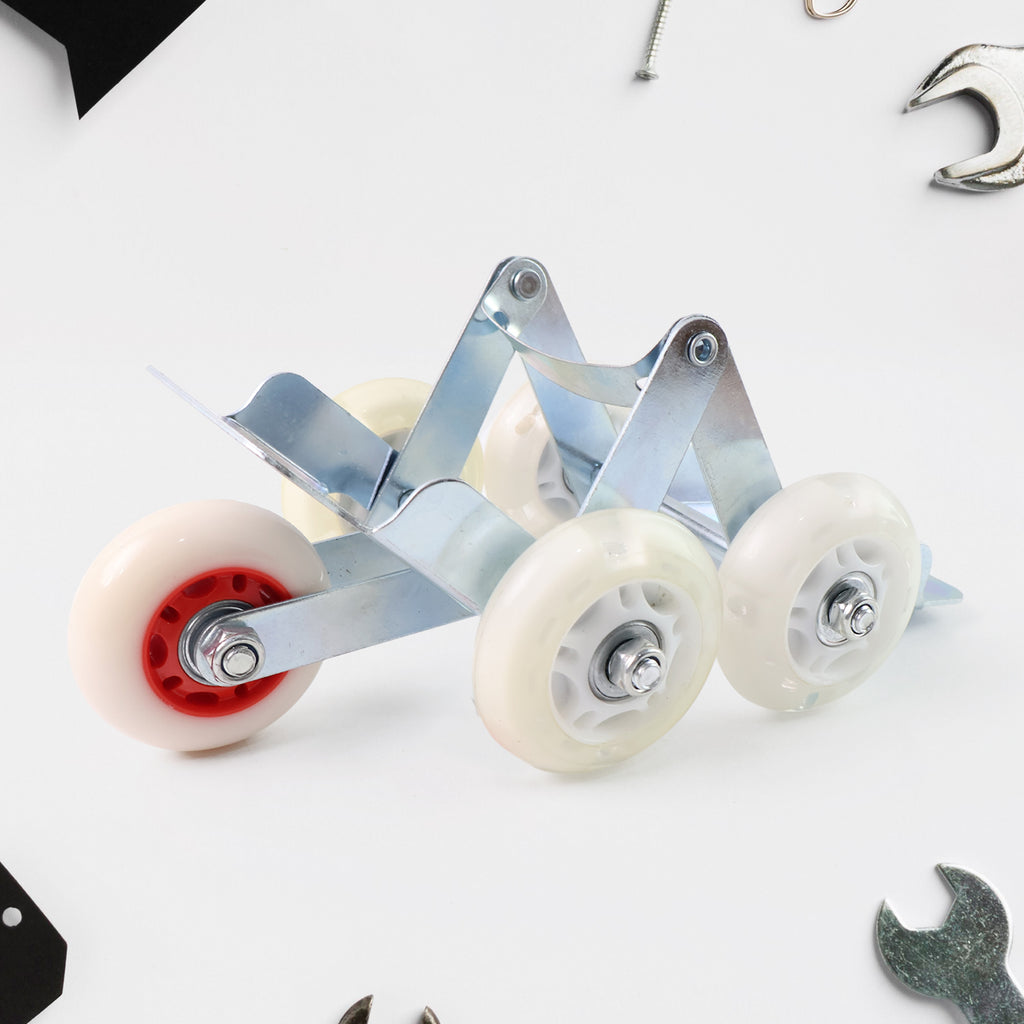 Heavy-duty Motorcycle Front Wheel Parking Roller Stand (1 Pc)