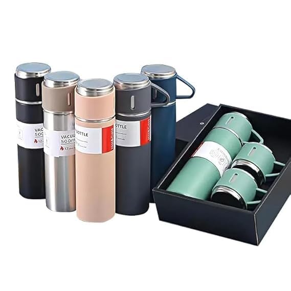 Premium Vacuum Flask – Hot & Cold Insulated Bottle (500ml)