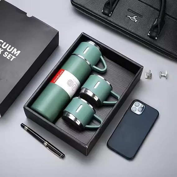 Premium Vacuum Flask – Hot & Cold Insulated Bottle (500ml)