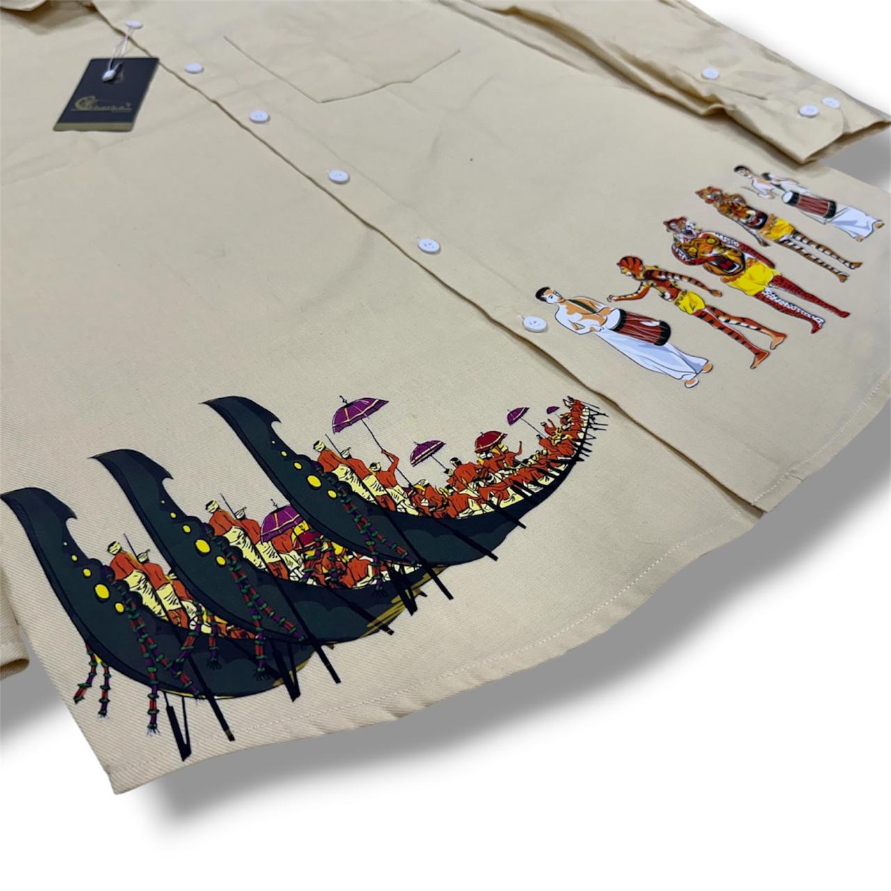 Onam Special Shirt & Mundu combo - KBG