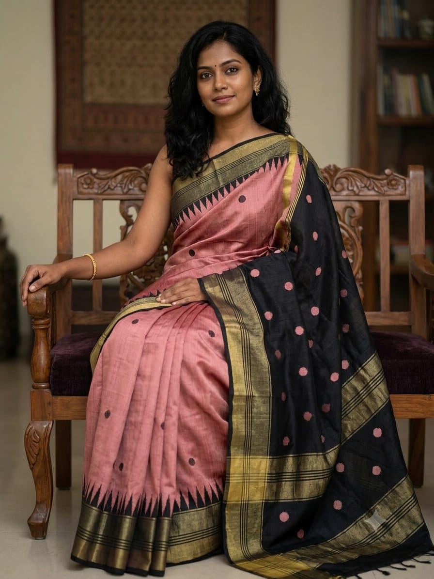 Pure Raw Silk Saree - SU
