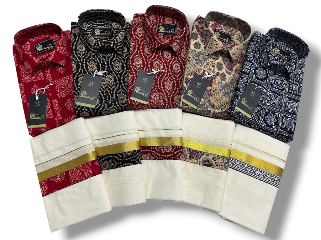 Cotton Azrakh Shirt - KBG
