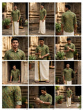 Rayon Shirt and Mundu - KBG