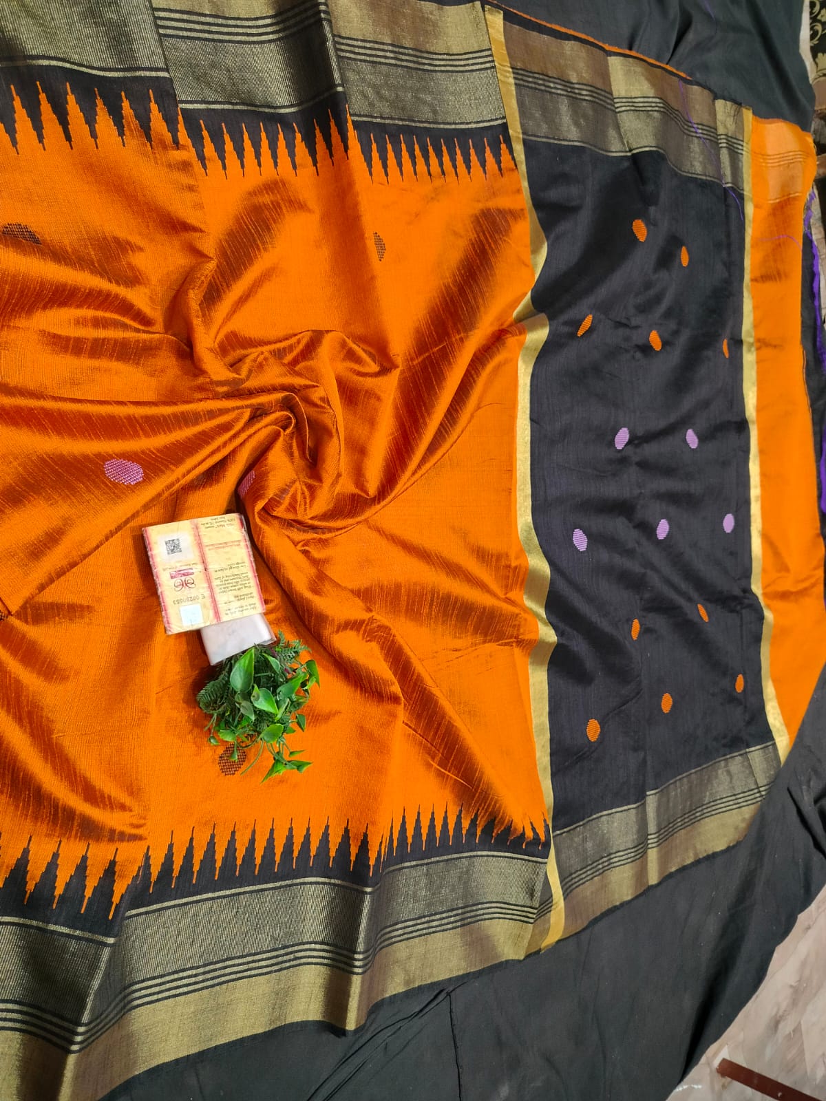 Pure Raw Silk Saree - SU