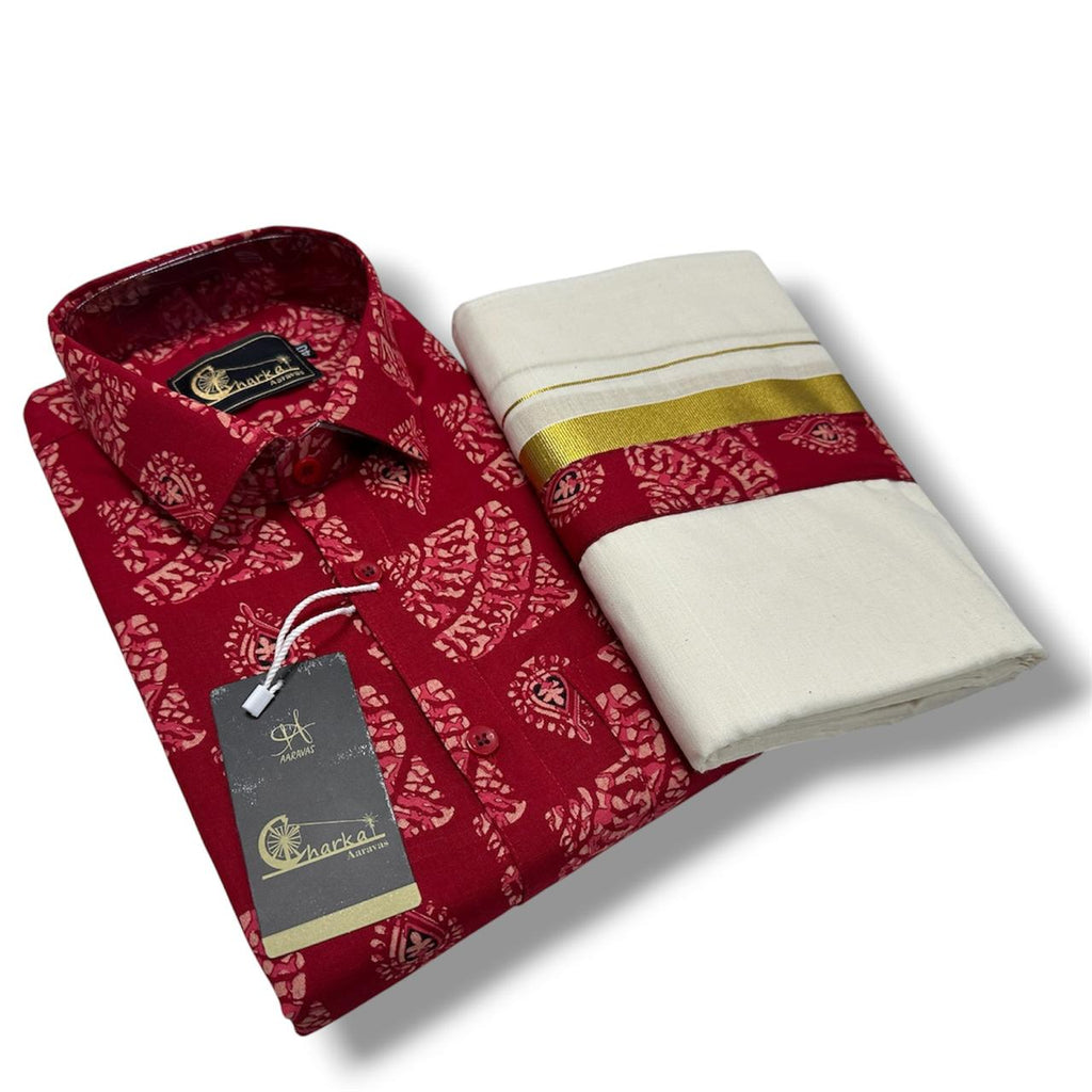 Cotton Azrakh Shirt - KBG
