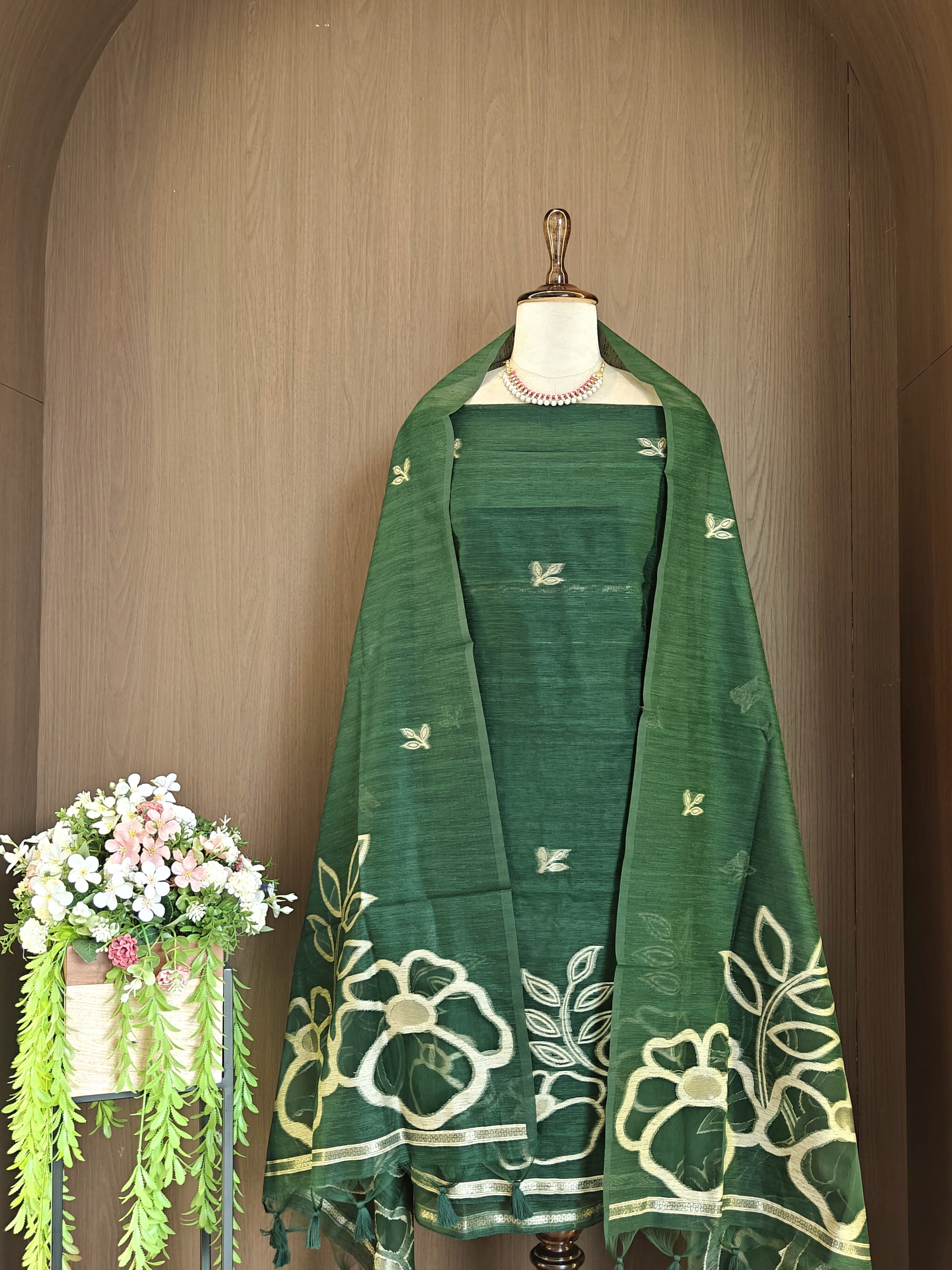 NEW UNSTITCHED DRESS SALWAR SUITS - SU